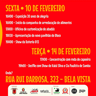 Blocos de Carnaval do Bixiga